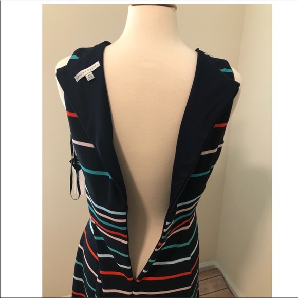 🦋 NWT Sandra Darren for Dress barn fit and flare scuba - Picture 11 of 12